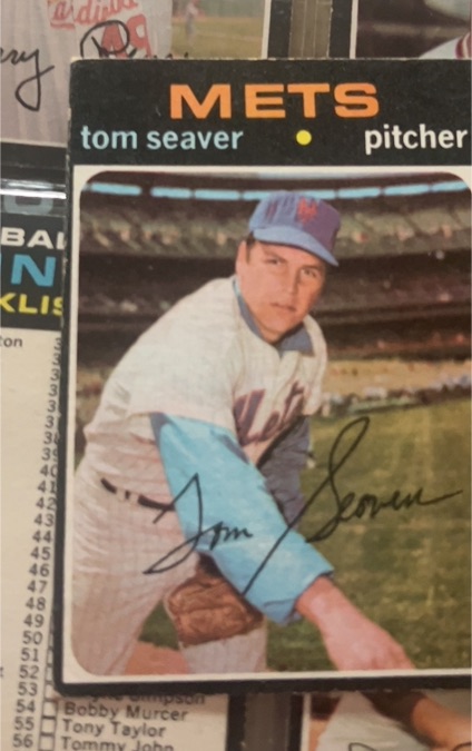 1971 Topps #160 Tom Seaver — front