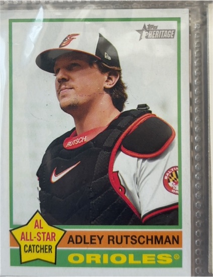 2025 Topps Heritage #294 Adley Rutschman — front