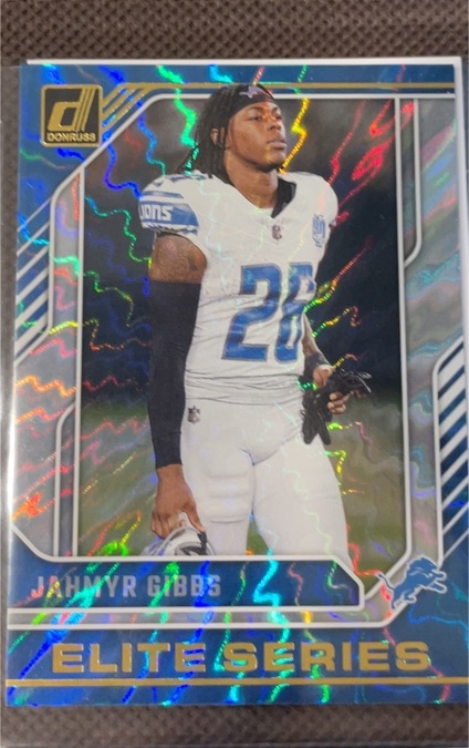 2024 Donruss Elite Series #23 Jahmyr Gibbs — front