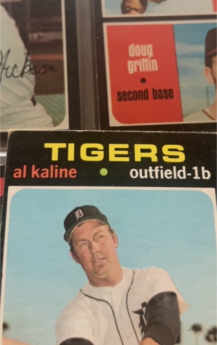 1971 Topps #180 Al Kaline — front