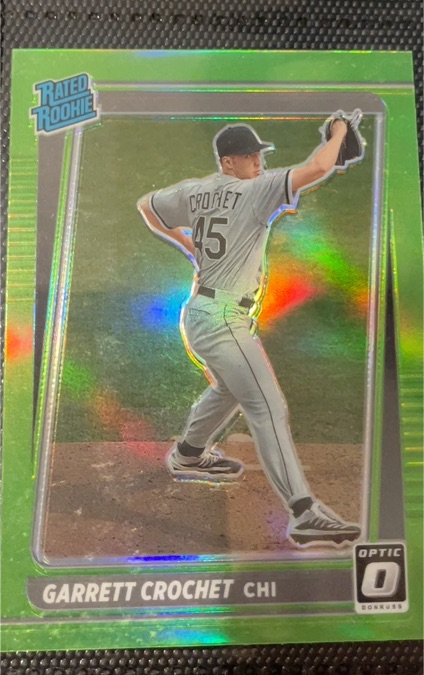 2021 Donruss Optic #64 Garrett Crochet — front