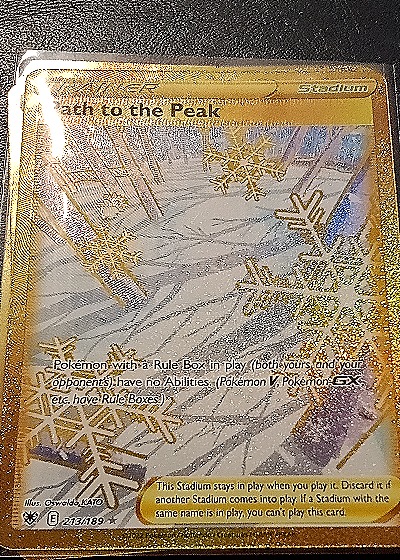 2022 Pokémon Astral Radiance #213 Path to the Peak — front