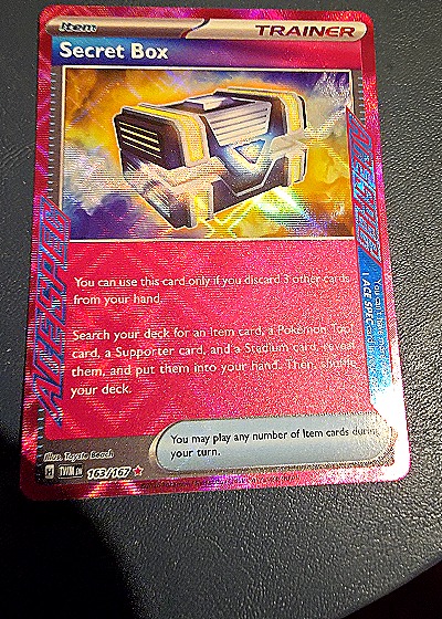 2024 Pokémon TCG Secret Box #163 Twilight Masquerade — front