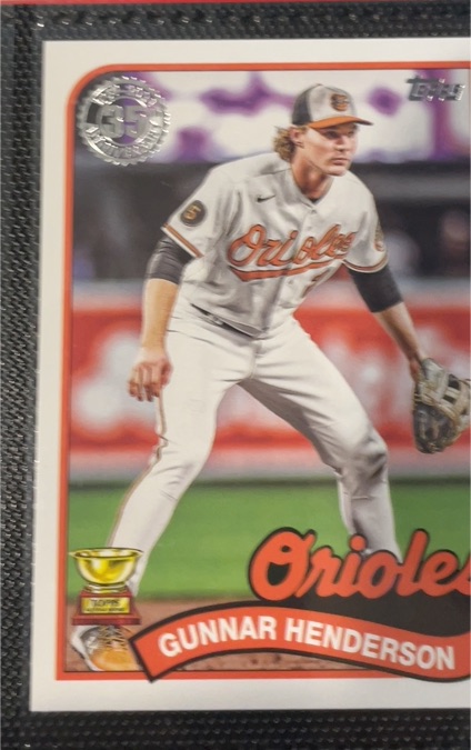 2024 Topps #89B2-10 Gunnar Henderson 1989 Topps Baseball 35th Anniversary — front