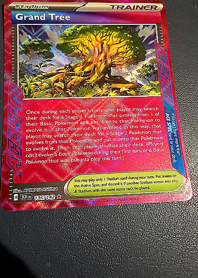 2023 Pokémon TCG Stellar Crown #136 Grand Tree — front