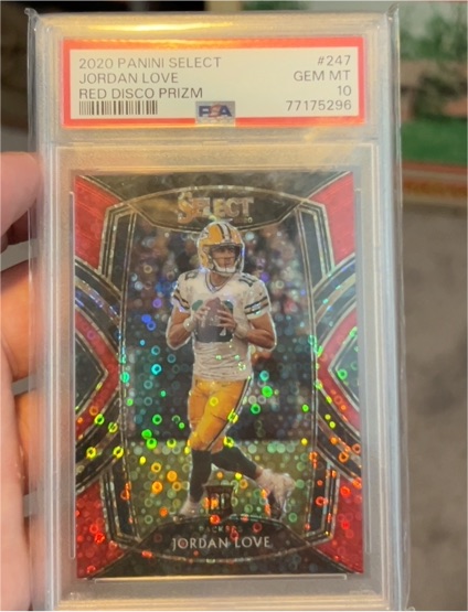 2020 Panini Select #247 Jordan Love — front