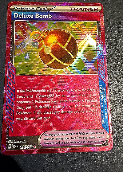 2024 Pokémon TCG Stellar Crown #134 Deluxe Bomb — front