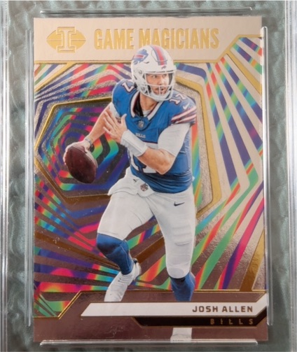 2024 Panini Illusions #10 Game Magicians Josh Allen — front
