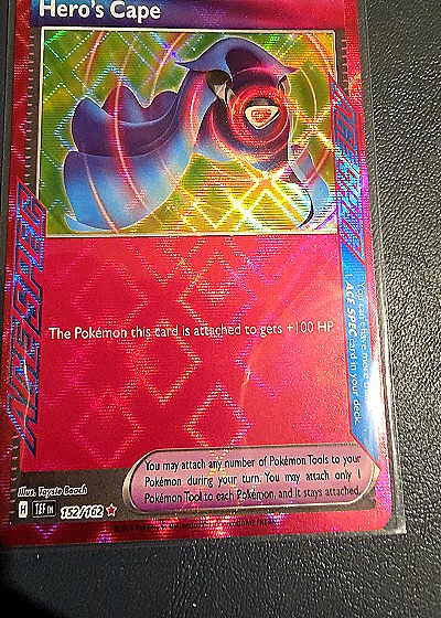 2024 Pokémon #152 Hero's Cape — front