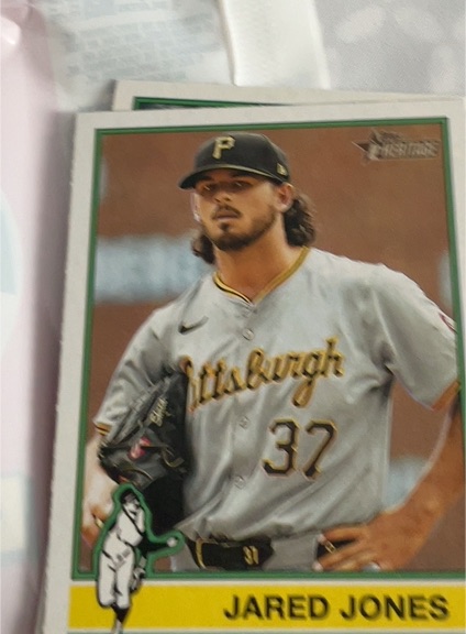 2025 Topps Heritage #149 Jared Jones — front