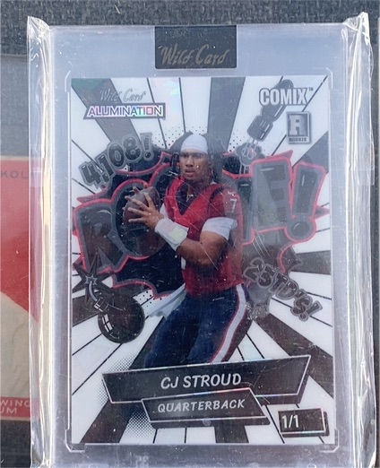 2023 Wild Card Comix Allumination #ACWH-CS3 CJ Stroud — front