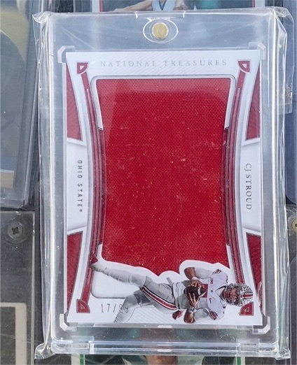 2023 Panini National Treasures #17 CJ Stroud — front