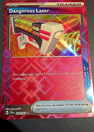 2024 Pokémon TCG Shrouded Fable #058 Dangerous Laser — front