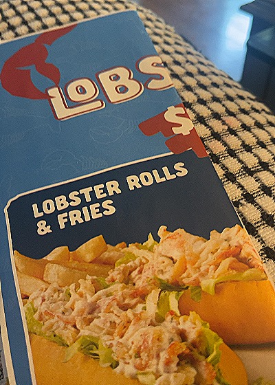 Lobs Lobster Rolls & Fries Box — front