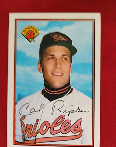 1989 Bowman #9 Cal Ripken Jr. — front
