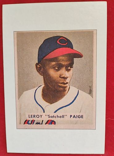 1989 Bowman #NNO Leroy "Satchell" Paige Reprint Sweepstakes — front