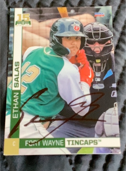 2024 Choice #15 Ethan Salas — front