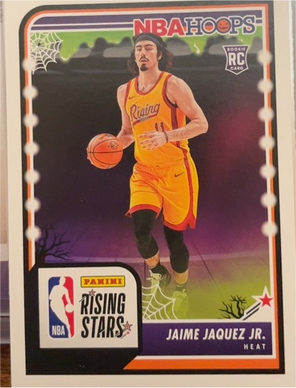 2023-24 Panini NBA Hoops Haunted Hoops #294 Jaime Jaquez Jr. — front