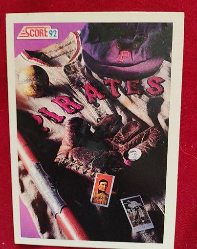 1992 Score #880 Honus Wagner Pittsburgh Pirates — front