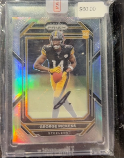 2022 Panini Prizm #329 George Pickens — front