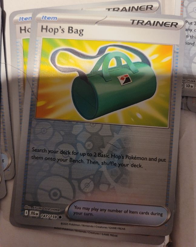 2025 Pokémon Journey Together #147 Hop's Bag — front