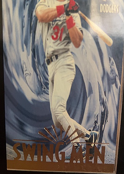 1995 Pinnacle #300 Mike Piazza — front