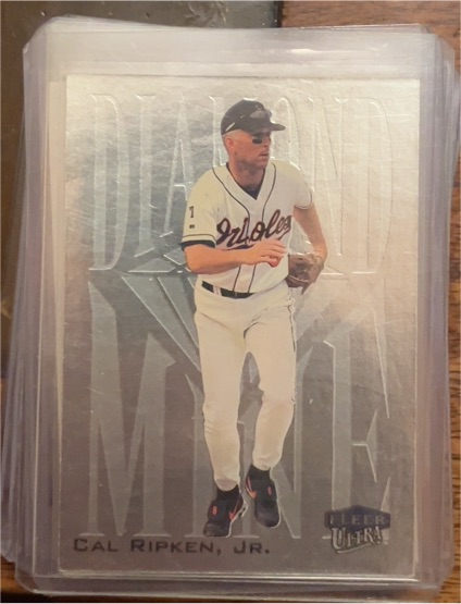 2000 Fleer Ultra Diamond Mine #4DM Cal Ripken Jr. — front
