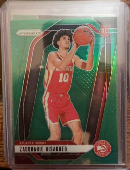 2024-25 Panini Prizm #265 Zaccharie Risacher — front