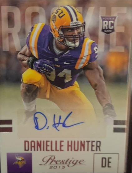 2015 Panini Prestige #219 Danielle Hunter — front