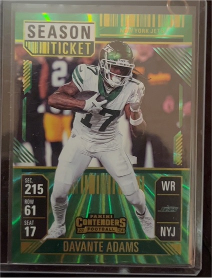 2024 Panini Contenders Season Ticket #54 Davante Adams — front