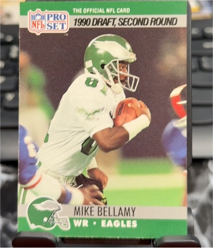 1990 Pro Set #719 Mike Bellamy — front
