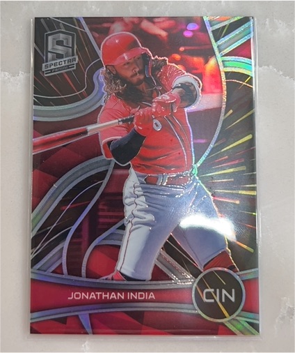 2022 Panini Chronicles Spectra #95 Jonathan India — front