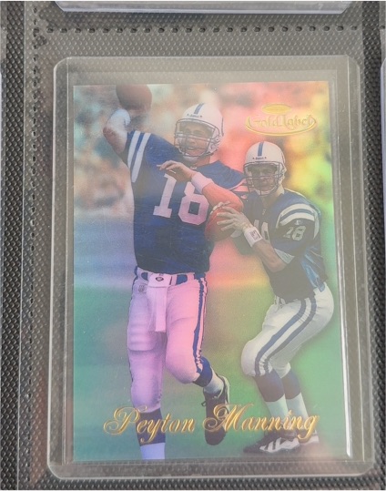 1998 Topps Gold Label #20 Peyton Manning Rookie — front