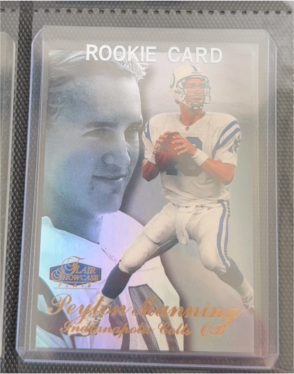 1998 Flair Showcase #3 Peyton Manning — front