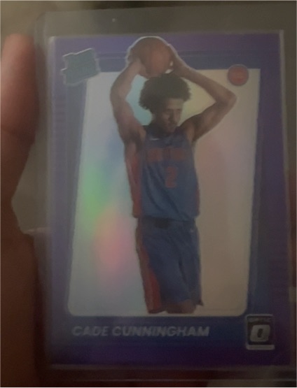 2021-22 Donruss Optic #161 Cade Cunningham — front