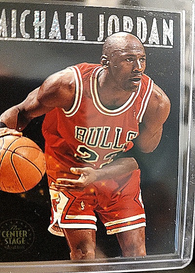 1993 Skybox Premium #CS1 Michael Jordan The Center Stage — front