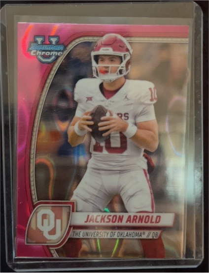 2024 Bowman Chrome University #80 Jackson Arnold — front