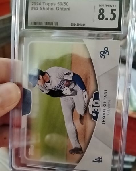 2024 Topps 50/50 #63 Shohei Ohtani — front