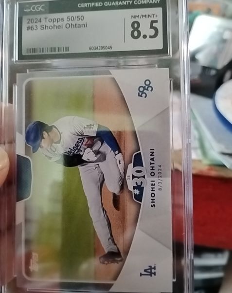 2024 Topps 50/50 #63 Shohei Ohtani — front