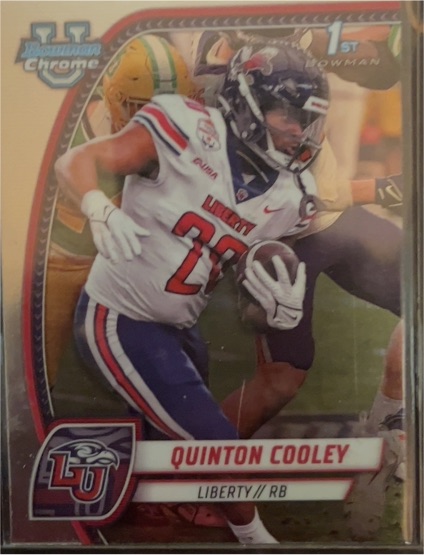 2024 Bowman University Chrome #147 Quinton Cooley — front