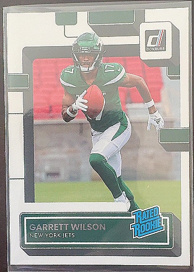2022 Donruss #306 Garrett Wilson — front
