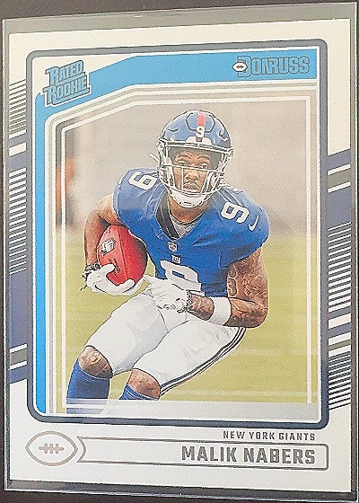 2024 Donruss #383 Malik Nabers — front