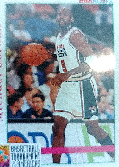 1992 Skybox #341 Michael Jordan Tournament of the Americas — front