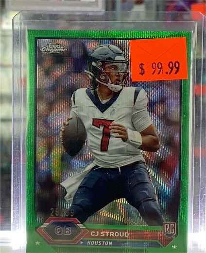 2023 Topps Chrome #299 CJ Stroud — front