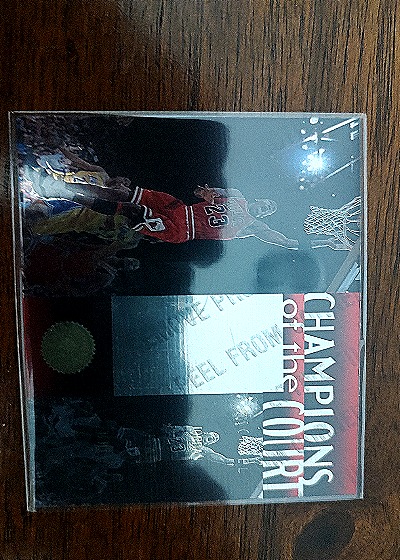 1995-96 SP Championship Series Champions of the Court #C30 Michael Jordan — front