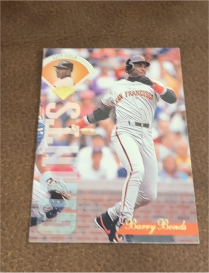 1995 Leaf #279 Barry Bonds — front
