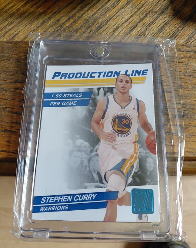 2010-11 Donruss Production Line #79 Stephen Curry — front