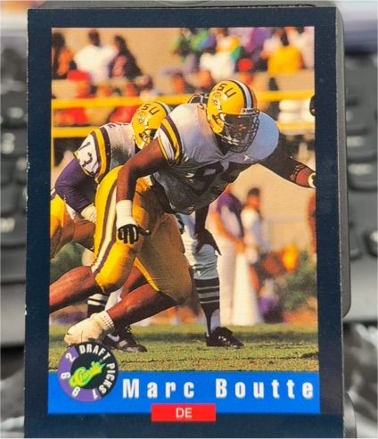 1992 Classic Draft Picks #32 Marc Boutte — front