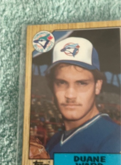 1987 Topps #153 Duane Ward — front