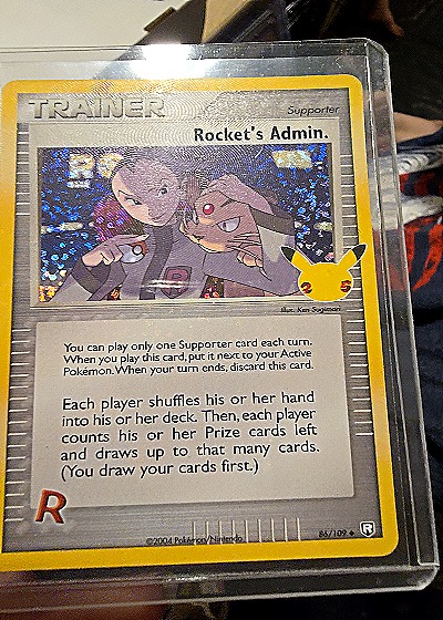 2021 Pokémon Celebrations: Classic Collection #86 Rocket's Admin — front